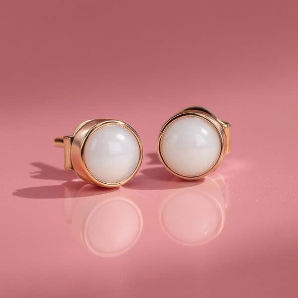 KIT fai-da-te gioielli al latte materno - Orecchini Rotondi "Circle of Life"