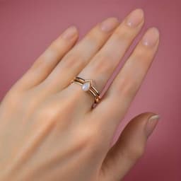 Kit DIY Gioielli al Latte Materno - Set: Collana "Together" + Anello a Goccia - thumbnail 4