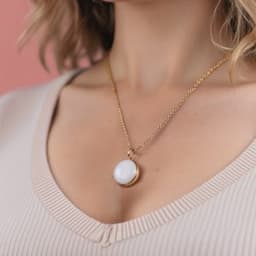 Kit DIY Gioielli al Latte Materno - Set: Collana 18mm "Circle of Life" + Bracciale + Anello - thumbnail 2